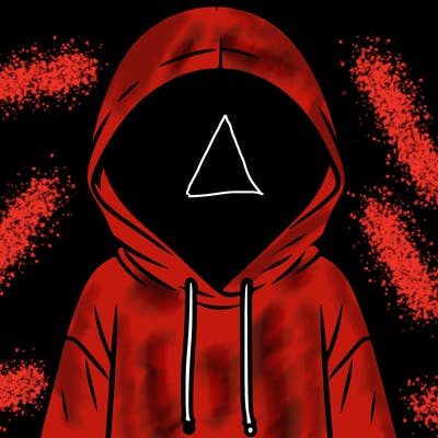 faceless girl in hoodie