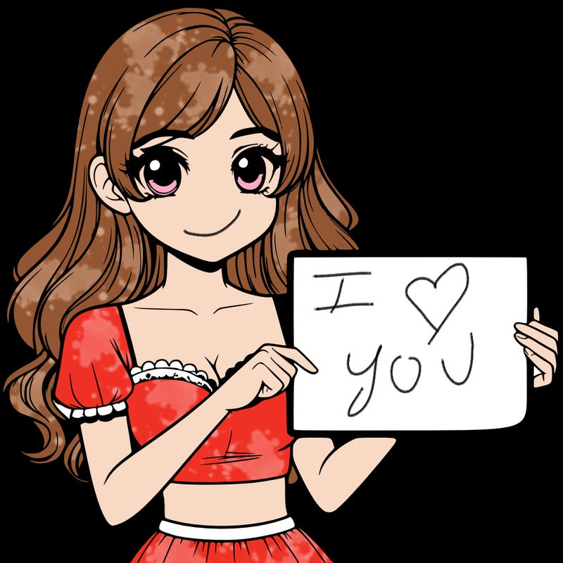 realistic pretty girl holding blank sign