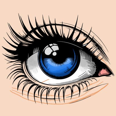 realistic eye