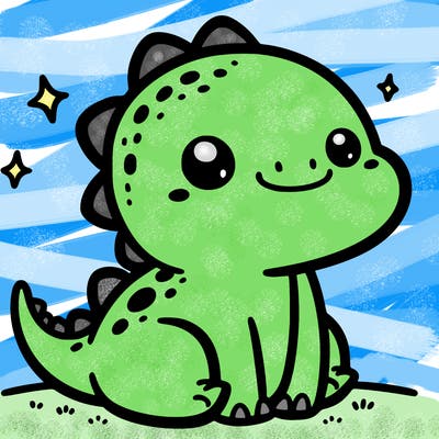 cute dino