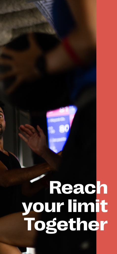 Athletes in a group HIIT session with a focus on community and heart rate tracking