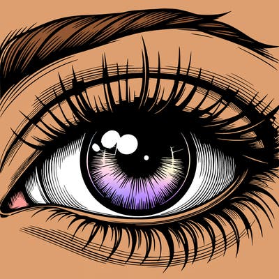 realistic eye