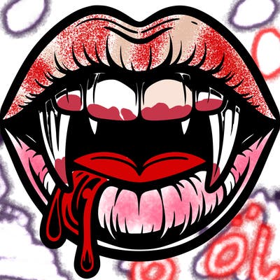 vampire lips