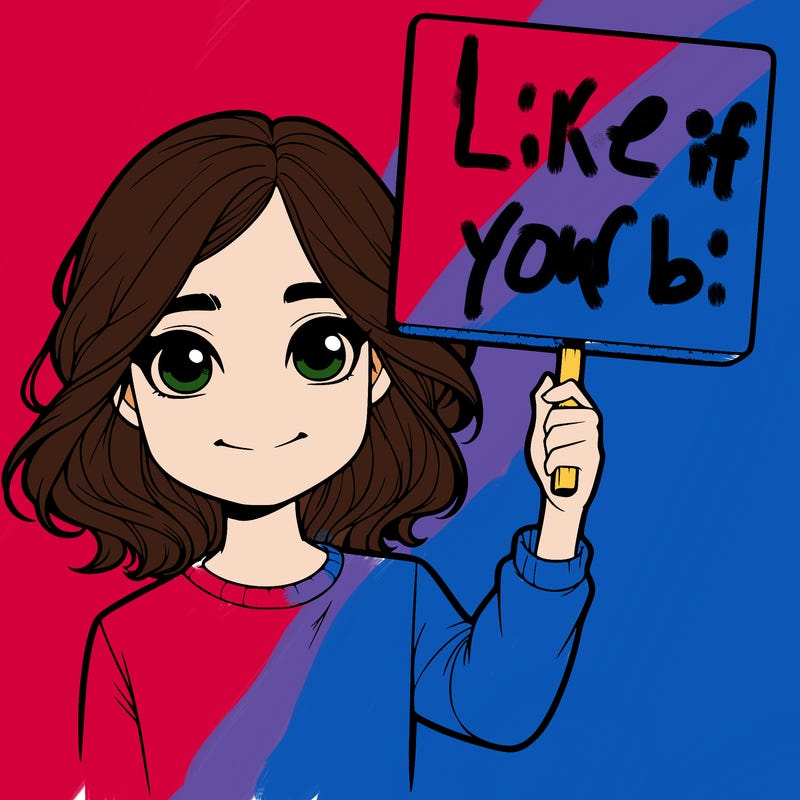 realistic girl holding up a sign