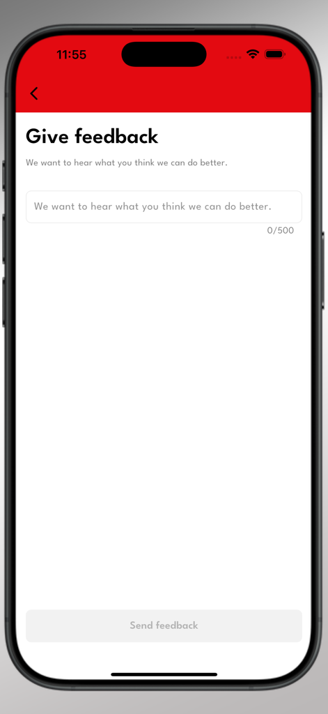 Interface de l'application mobile montrant l'écran de retour d'information pour l'outil de navigation Piste Mapper Val dIsere