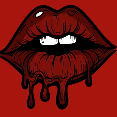 lips that look realistic and drip