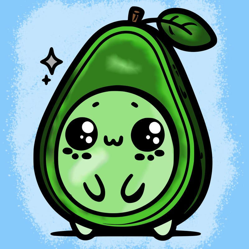 cute avocado