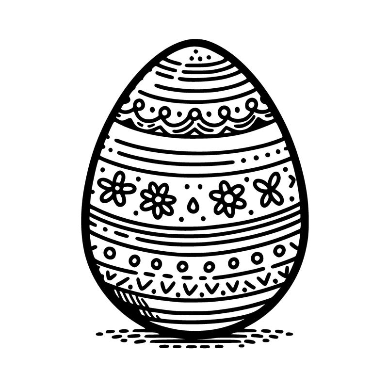 easter egg that is blank