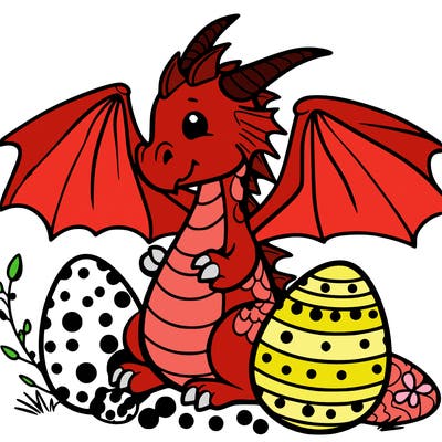 easter dragon