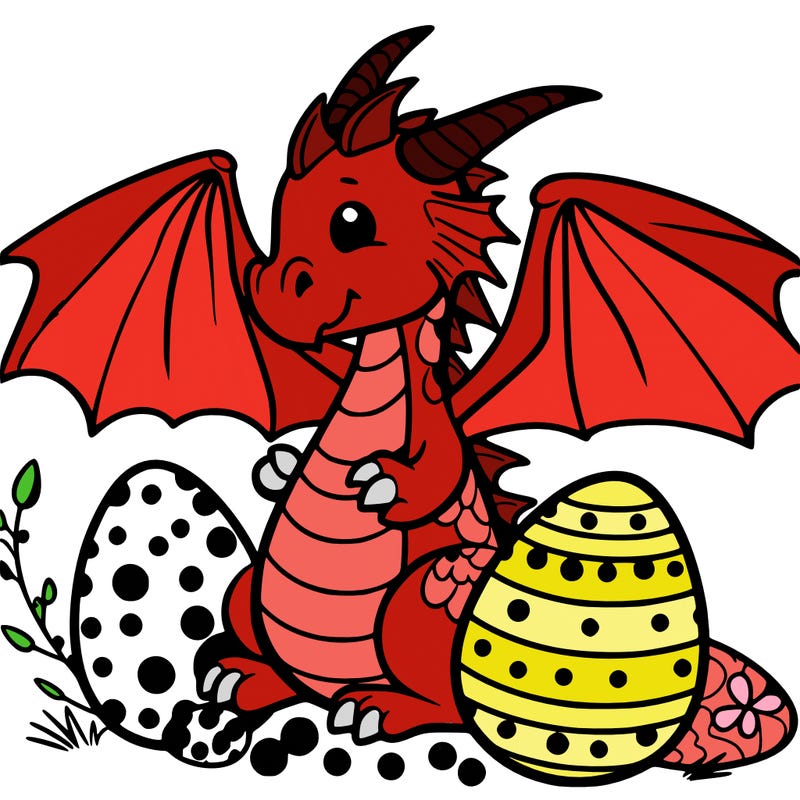 easter dragon