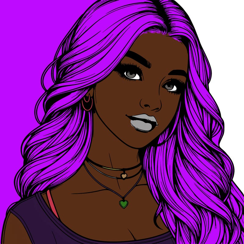 detailed realistic girl