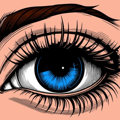 realistic eye