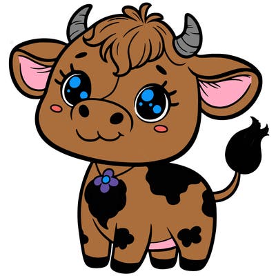 cute cow