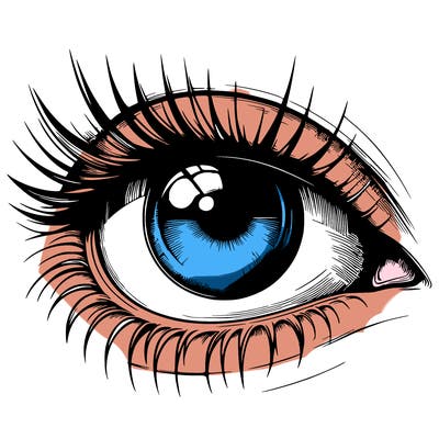 realistic eye