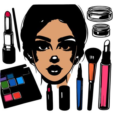 realistic makeup look