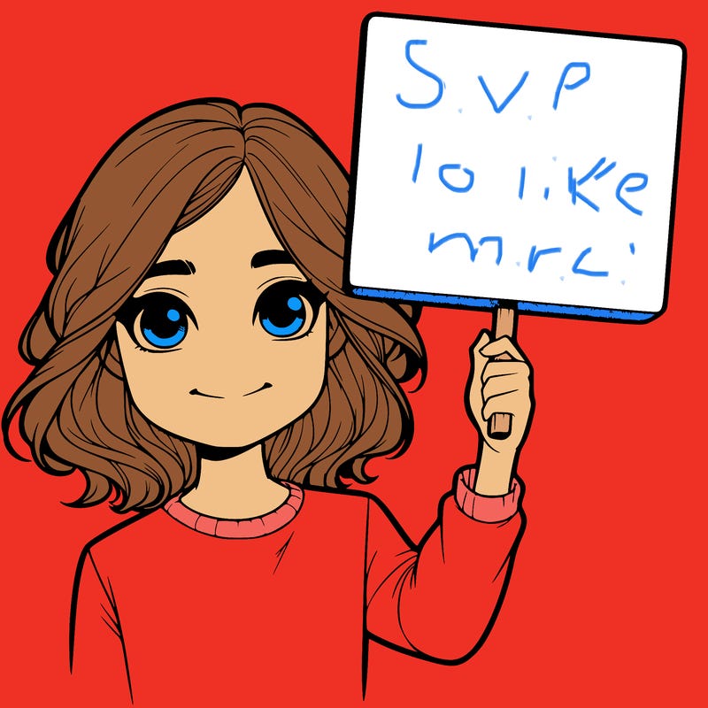 realistic girl holding up a sign