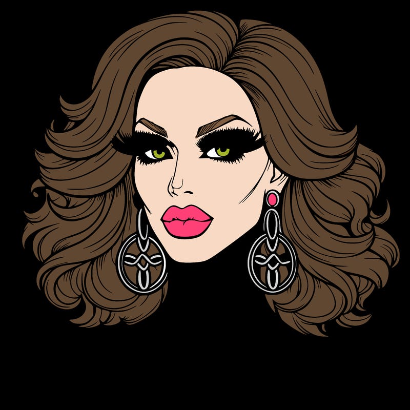 realistic drag queen
