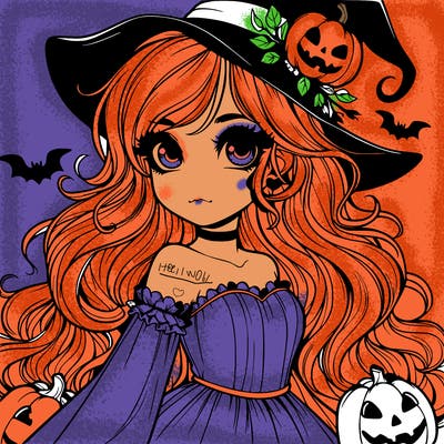 realistic girl halloween