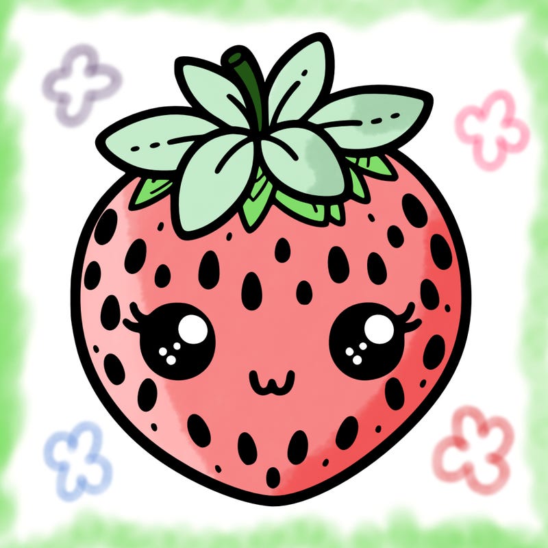 cute strawberry