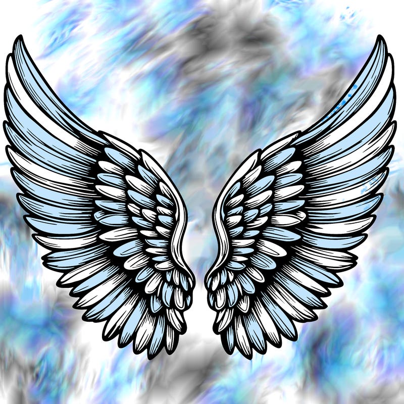 realistic angel wings 4 wings