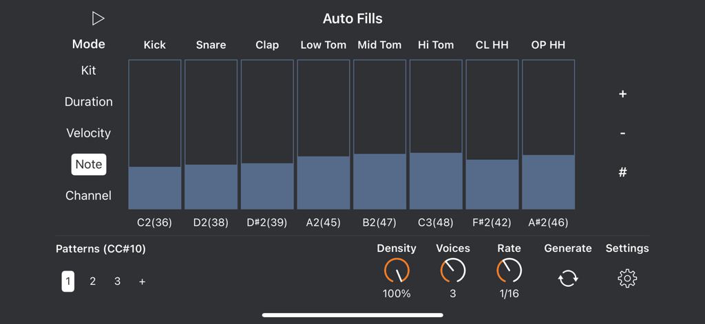 Auto Fills Drum Fill Generator - Music App | MWM