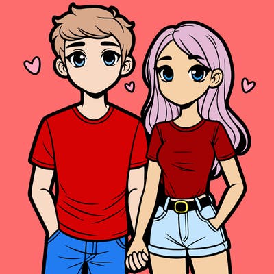 boyfriend and girlfriend