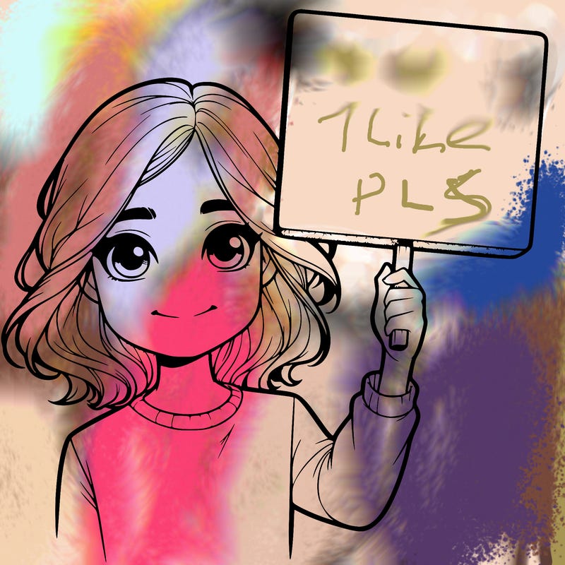 realistic girl holding up a sign