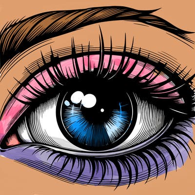 realistic eye