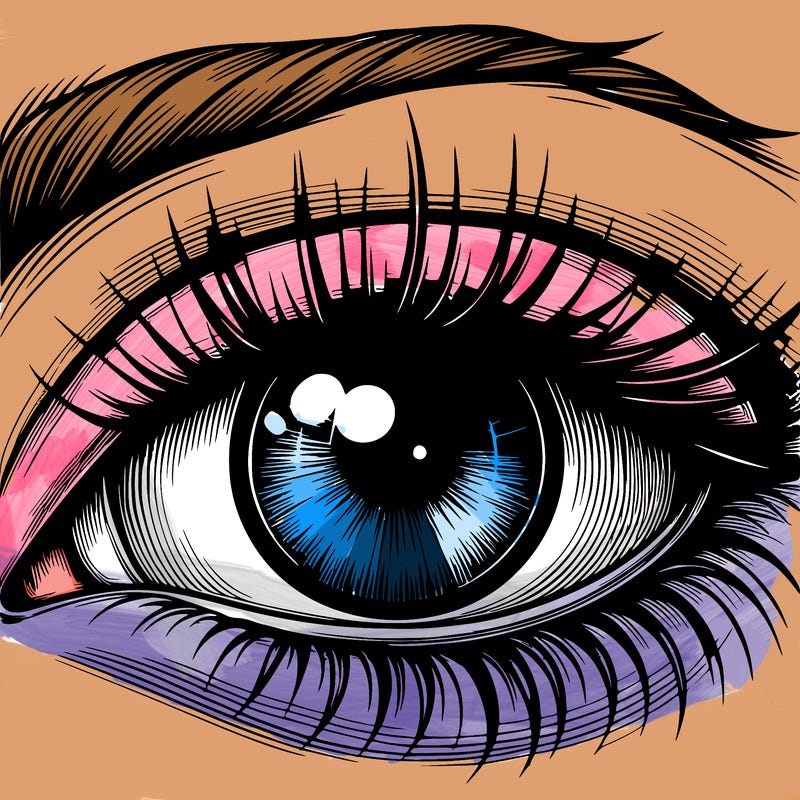 realistic eye