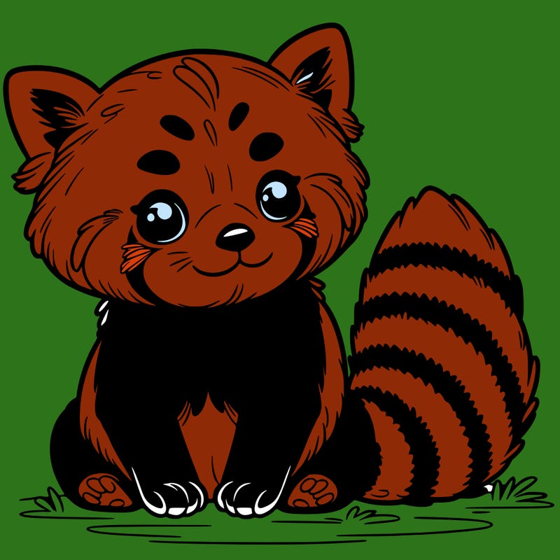 red panda