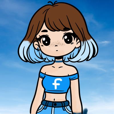 girl in a cute crop top