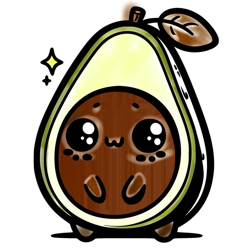 cute avocado