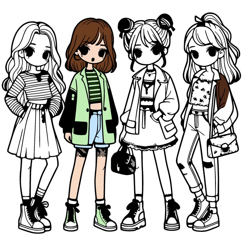 girls with fashion