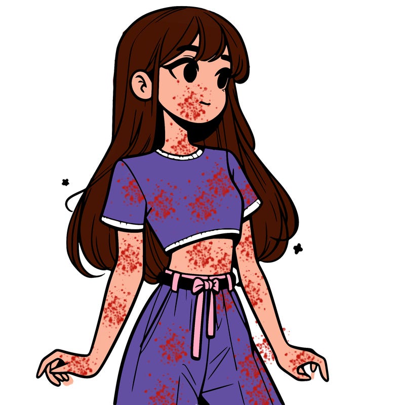 girl in a cute crop top