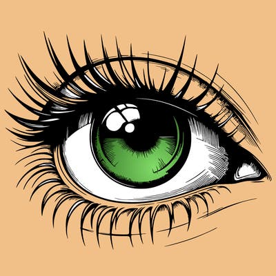 realistic eye