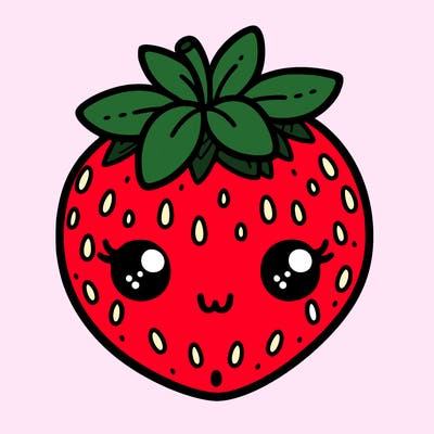 cute strawberry