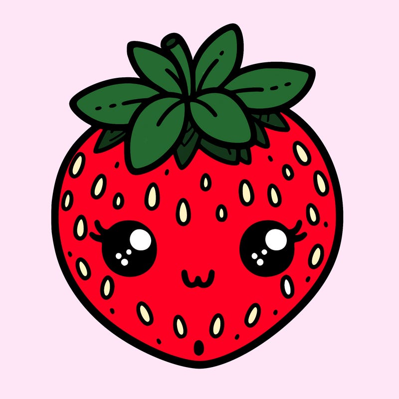 cute strawberry