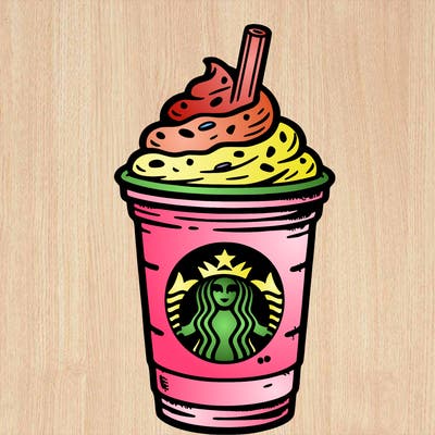 starbucks, frappuccino