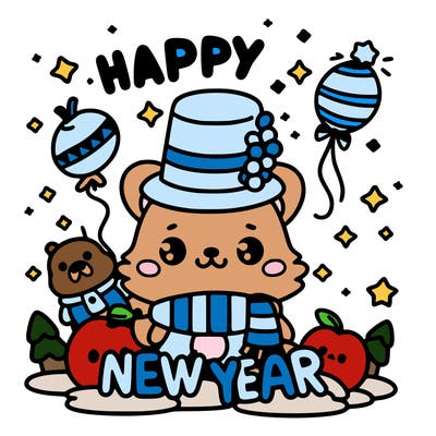 message : happy new year