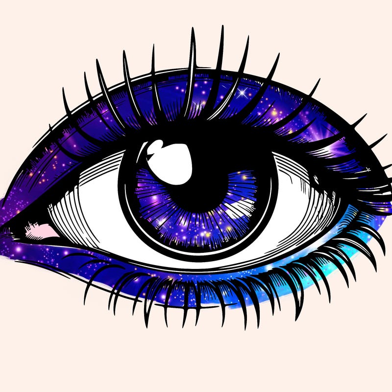 an realistic eye