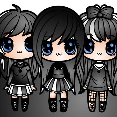 cute emo girls