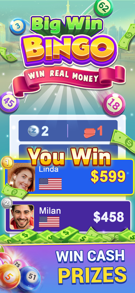 Tabla de clasificación de Gran Victoria de Bingo mostrando premios en dinero real para los jugadores