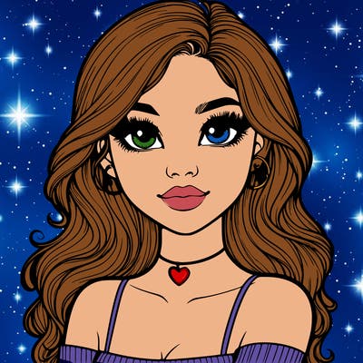 realistic pretty girl