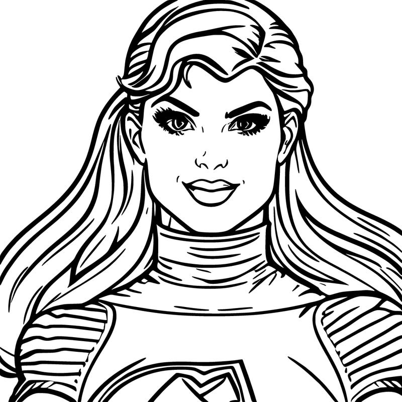 superhero woman