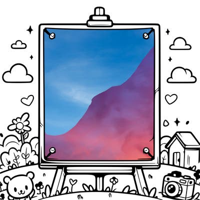 blank canvas