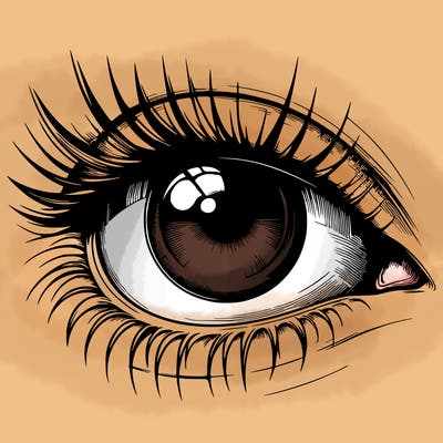 realistic eye