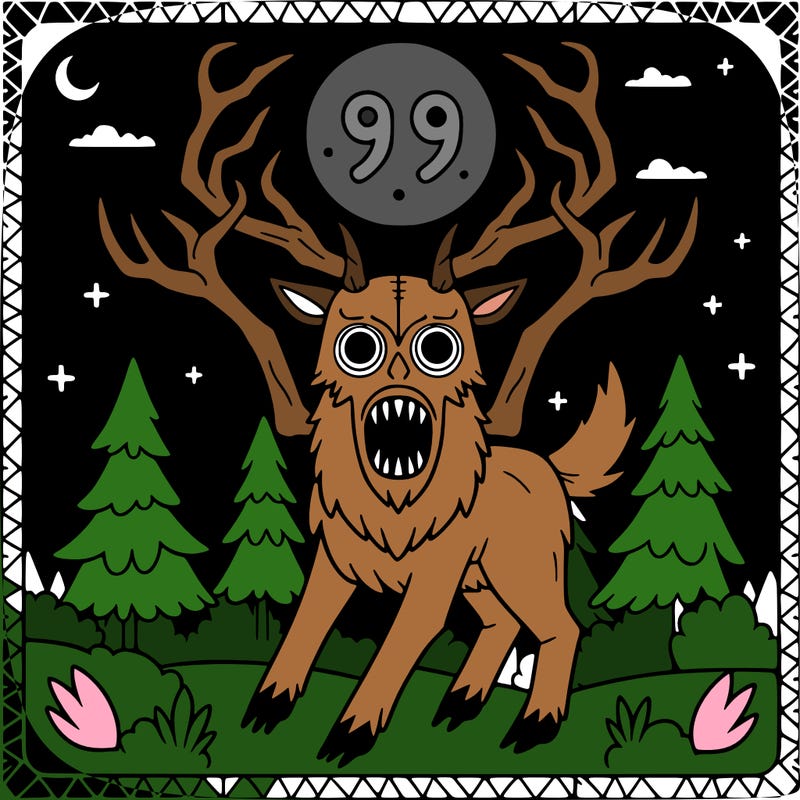 99 nights in the forest dear scary