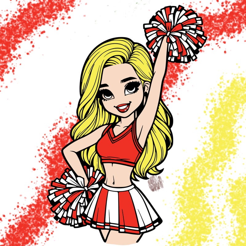 realistic cheerleader