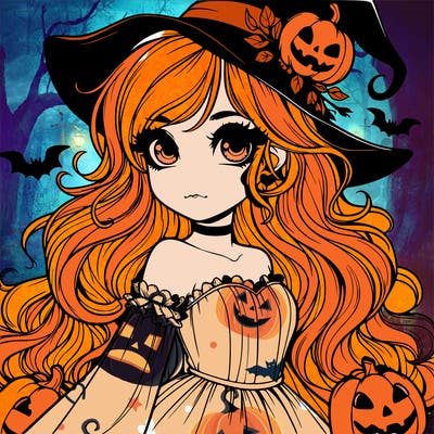realistic girl halloween