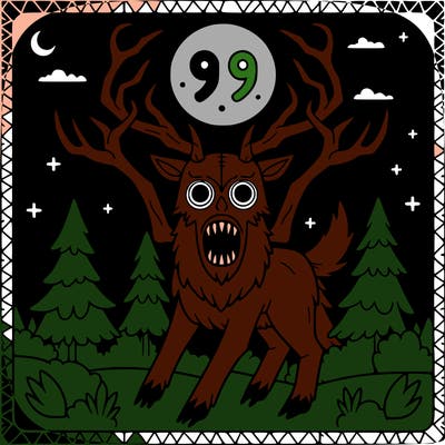 99 nights in the forest dear scary